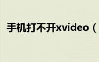 手机打不开xvideo（xvideos打不开怎办）