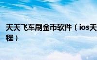 天天飞车刷金币软件（ios天天飞车攻略刷分刷金币刷钻石教程）