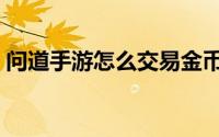 问道手游怎么交易金币（问道手游怎么交易）