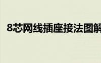 8芯网线插座接法图解（8芯网线插座接法）
