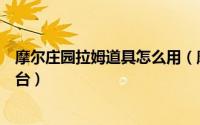 摩尔庄园拉姆道具怎么用（摩尔庄园中如何购买拉姆魔法烛台）