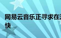 网易云音乐正寻求在港交所上市但进程不会太快