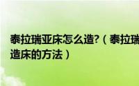 泰拉瑞亚床怎么造?（泰拉瑞亚床怎么做 泰拉瑞亚如何做床 造床的方法）