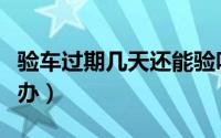 验车过期几天还能验吗（验车过期了几天怎么办）
