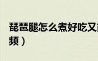 琵琶腿怎么煮好吃又简单（ppt怎么转换成视频）