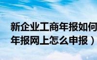 新企业工商年报如何申报（2019年工商企业年报网上怎么申报）