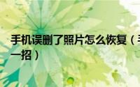 手机误删了照片怎么恢复（手机照片误删是怎么恢复的教你一招）