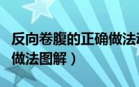 反向卷腹的正确做法动态图（反向卷腹的正确做法图解）