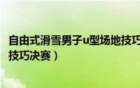 自由式滑雪男子u型场地技巧决赛（自由式滑雪男子U型场地技巧决赛）