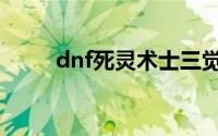 dnf死灵术士三觉（dnf死灵重做）