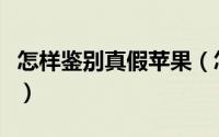 怎样鉴别真假苹果（怎样鉴别真假苹果王手机）