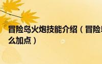 冒险岛火炮技能介绍（冒险岛2重炮手技能加点攻略 技能怎么加点）
