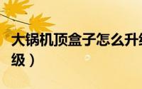 大锅机顶盒子怎么升级（小锅盖机顶盒怎么升级）