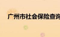 广州市社会保险查询（广州市社会保险）