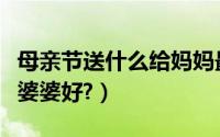 母亲节送什么给妈妈最合适（母亲节送什么给婆婆好?）