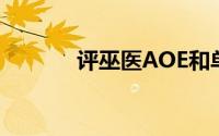 评巫医AOE和单伤技能僵尸熊