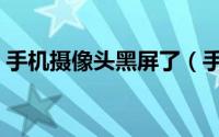 手机摄像头黑屏了（手机摄像头黑屏怎么办）