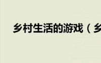 乡村生活的游戏（乡村生活的游戏攻略）