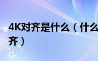 4K对齐是什么（什么叫4K对齐怎样进行4K对齐）
