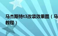 马杰斯特t3改装效果图（马杰斯特T3改装鬼面 摩托车改装教程）