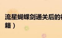 流星蝴蝶剑通关后的视频（流星蝴蝶剑通关秘籍）