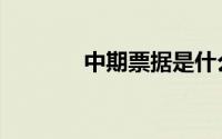中期票据是什么（中期票据）