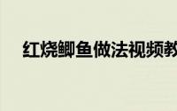 红烧鲫鱼做法视频教程（红烧鲫鱼做法）