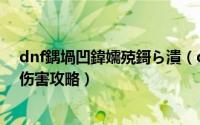 dnf鍝堝凹鍏嬬殑鎶ら潰（dnf哈尼克护面效果与远古手镯伤害攻略）