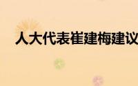 人大代表崔建梅建议全面取消经营性公墓