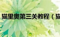 猫里奥第三关教程（猫里奥经典攻略第三关）