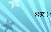 公交（公定力）