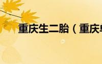 重庆生二胎（重庆单独二胎最新消息）