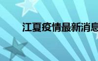 江夏疫情最新消息今天（江夏疫情）