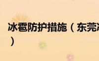 冰雹防护措施（东莞冰雹之如何冰雹防护指南）