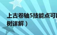上古卷轴5技能点可以洗吗（上古卷轴5技能树详解）