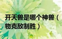 开天兽是哪个神兽（《古神开天》灵兽助力宠物克敌制胜）