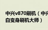 中兴v870刷机（中兴N807一键刷机教程,小白变身刷机大师）