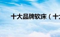 十大品牌软床（十大品牌软床的特点）