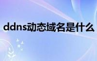 ddns动态域名是什么（ddns动态域名解析）