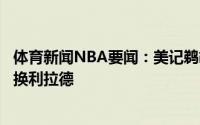 体育新闻NBA要闻：美记鹈鹕有意用英格拉姆加选秀权来交换利拉德