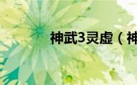 神武3灵虚（神武3灵虚攻略）