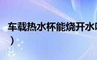 车载热水杯能烧开水吗（车载烧水杯怎么加热）