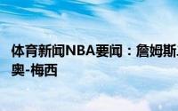 体育新闻NBA要闻：詹姆斯二儿子回答网友提问我爹是谁莱奥-梅西