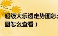 超级大乐透走势图怎么分析（超级大乐透走势图怎么查看）