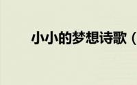 小小的梦想诗歌（小小的梦魇攻略）