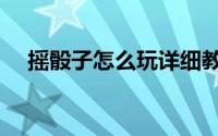 摇骰子怎么玩详细教程（摇骰子怎么玩）