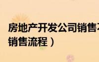 房地产开发公司销售不动产（房地产开发公司销售流程）