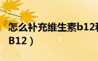怎么补充维生素b12和叶酸（怎么补充维生素B12）