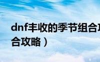 dnf丰收的季节组合攻略（dnf丰收的季节组合攻略）