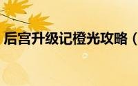后宫升级记橙光攻略（后宫升级记橙光攻略）